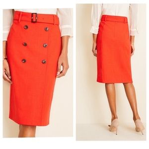 NWT Anne Taylor Trench Pencil Skirt, Sz. 2